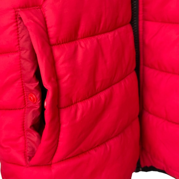Under Armour Red Puffer Jacket Size YXL - Picture 5 of 7
